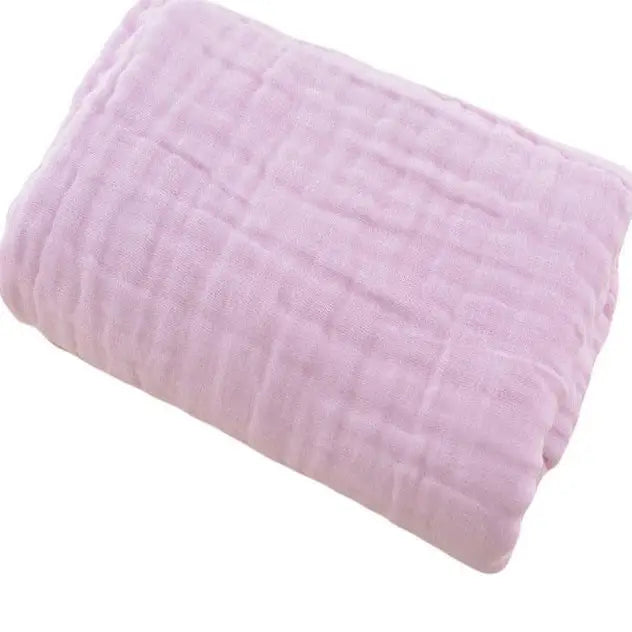 Muslin Swaddle Blanket - Pink