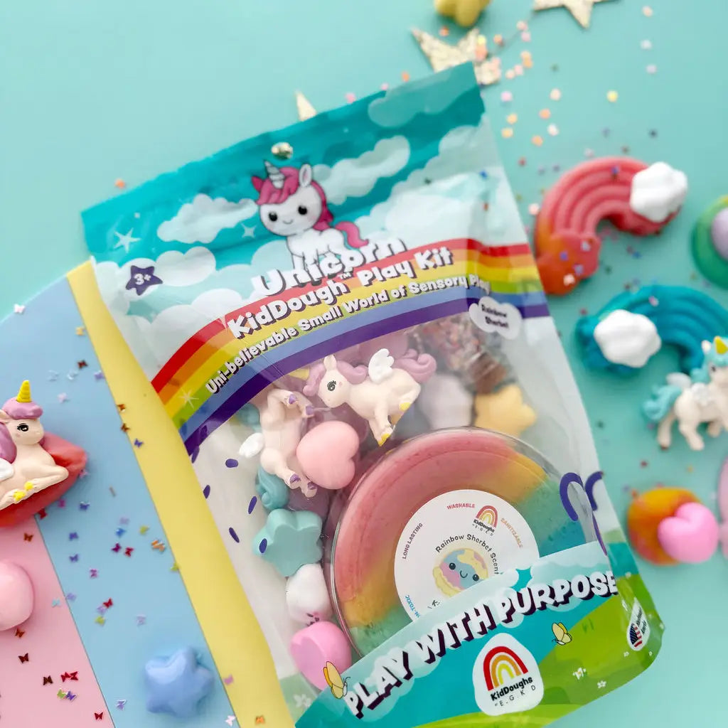 Unicorn Kiddough Play Kit