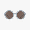 Euro Round Sunglasses - Jet Black
