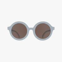 Euro Round Sunglasses - Jet Black