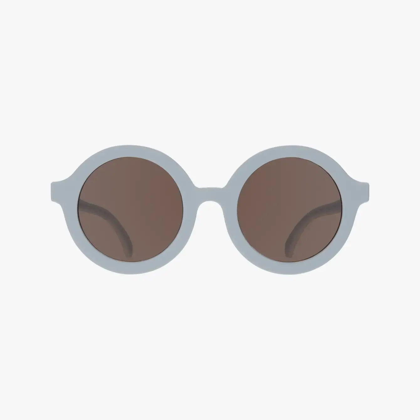 Euro Round Sunglasses - Jet Black