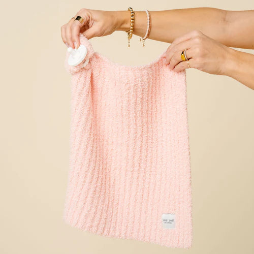 Chenille Lovey - Blush