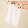 Chenille Lovey - White