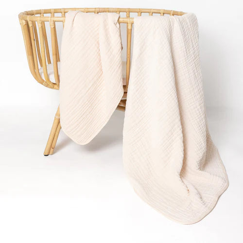 Cloud Muslin Quilt - Cream