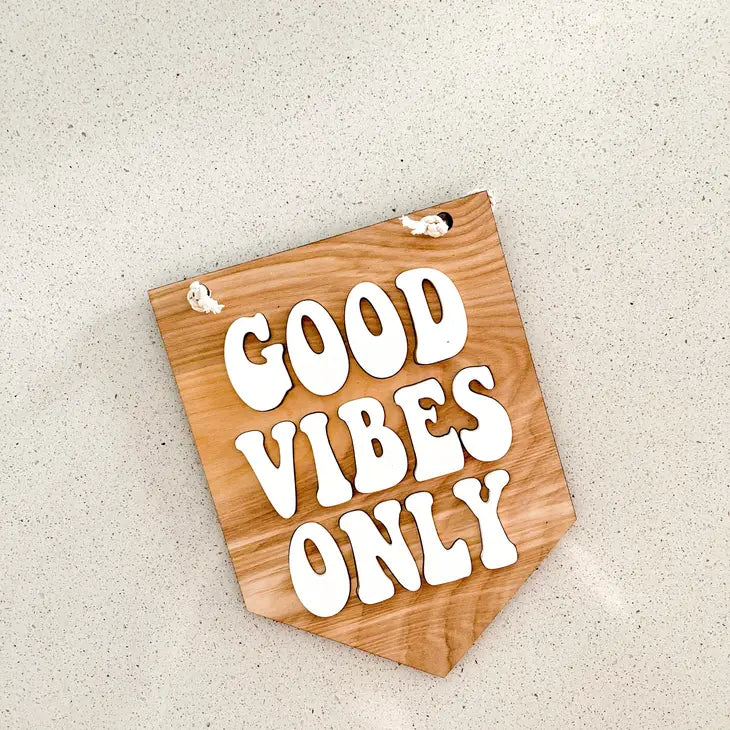 Artylicious Good Vibes Only, cartello in metallo A4 con luce neon Artylicious Good Vibes Only, cartello in metallo A4 con luce neon