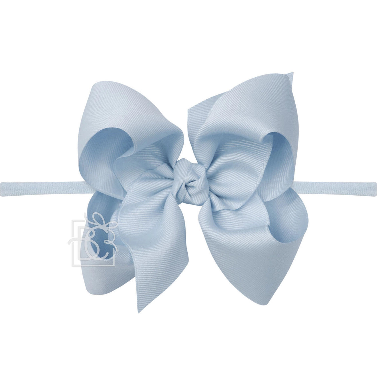 4.5″ Bow Headband | Baby Blue