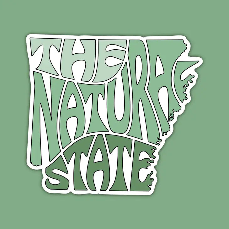 Arkansas Sticker - The Natural State (Forest)