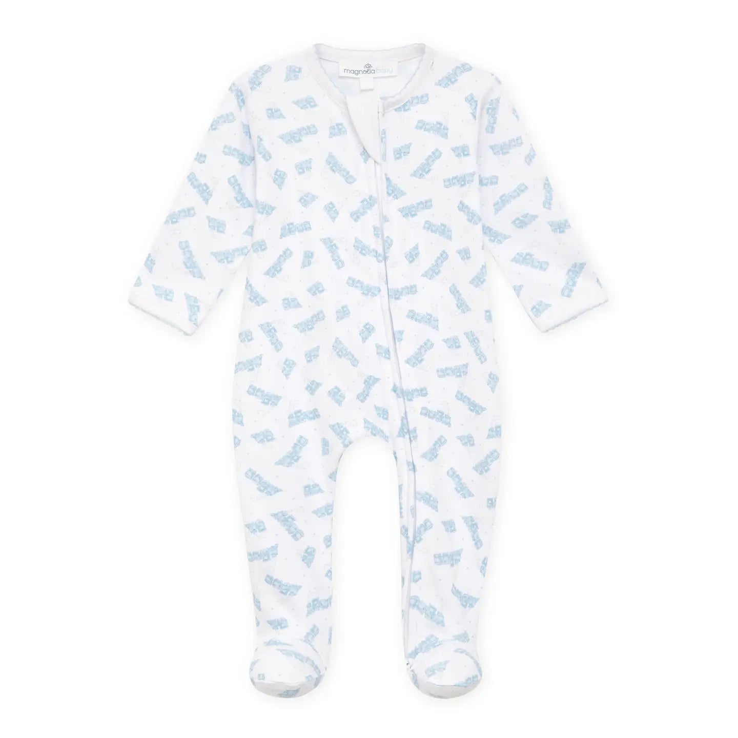 Choo Choo Train Print Zip Playsuit