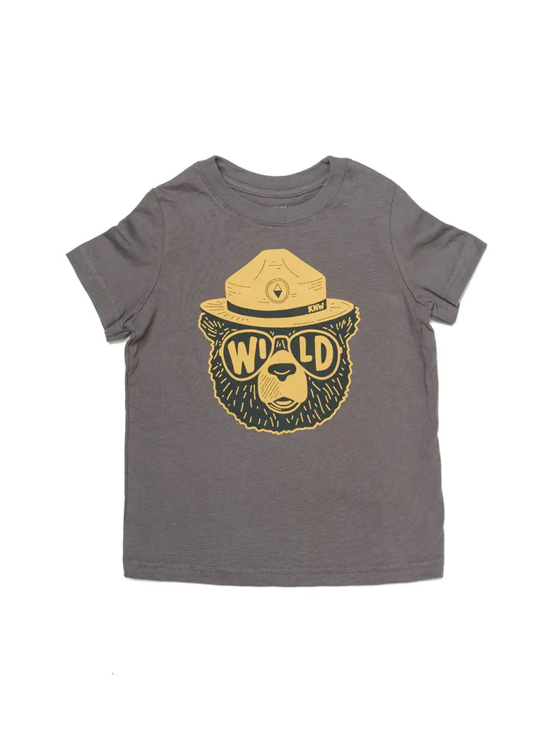 Wildbear Toddler Tee | Coal