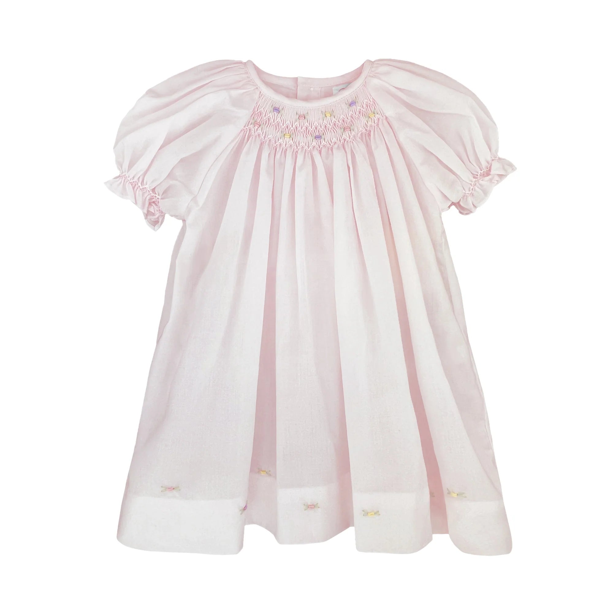 Daygown | Raglan Sleeves and Embroidered Hem