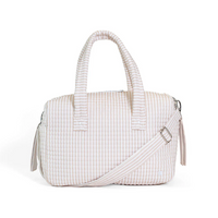 Quilted Stroller Bag | Pimlico Stripe Sand