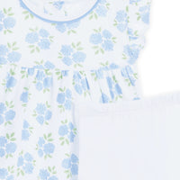 Dreamy Hydrangeas Print Dress
