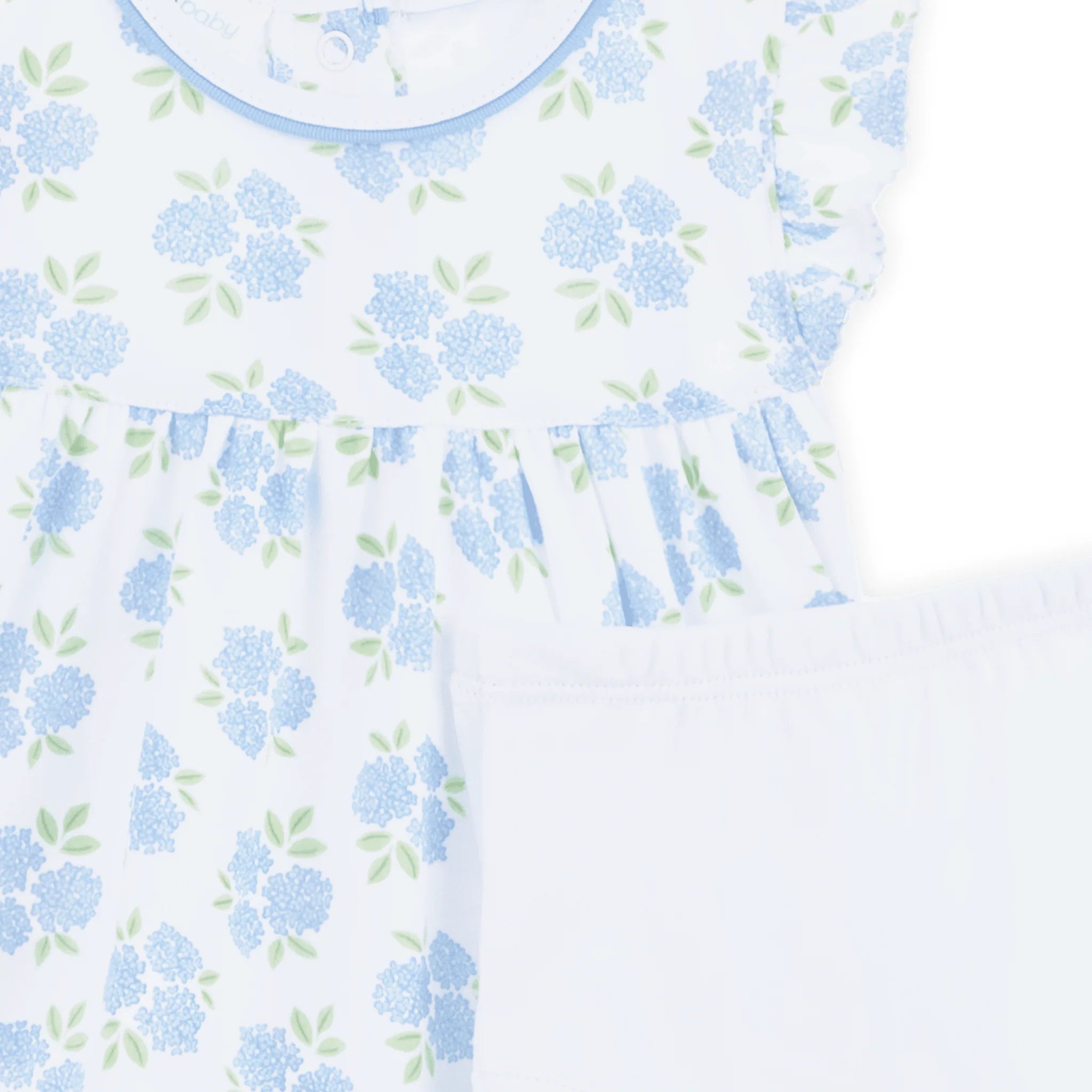 Dreamy Hydrangeas Print Dress