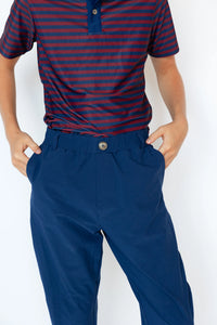 Navy Dress Jogger