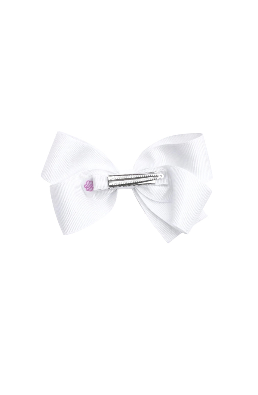 Big Sister Hair Bow | White