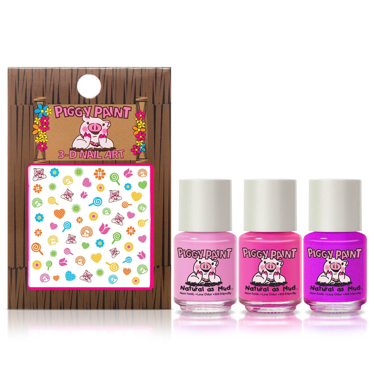 Rainbow Party Piggy Paint Polish