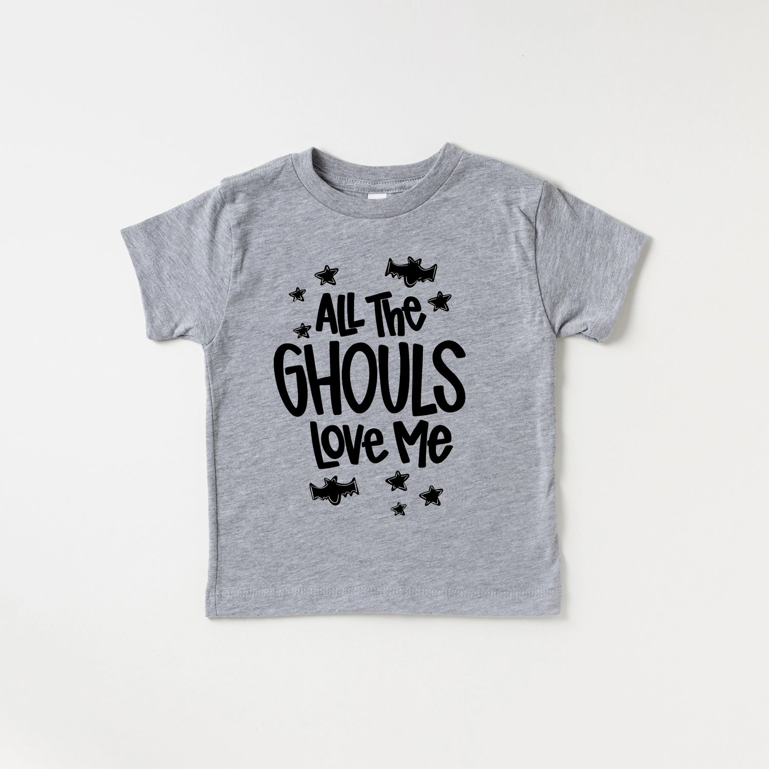 All the Ghouls Love Me Shirt - Grey