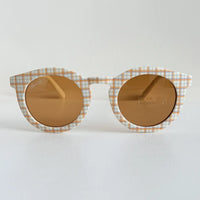 Kids Sunglasses Round | Plaid