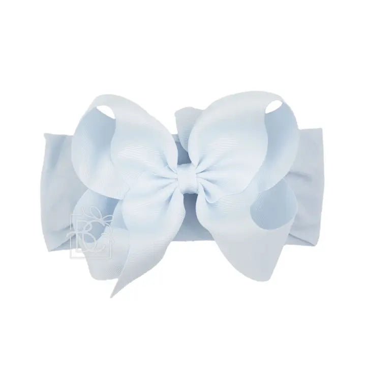 5.5" Double knot Wide Headband | Light Blue