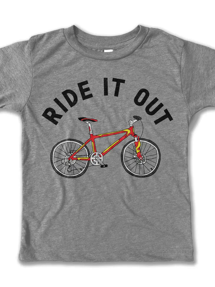 Ride It Out Tee - Grey Triblend