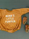 ‘Mama’S Little Pumpkin’ Bubble Romper
