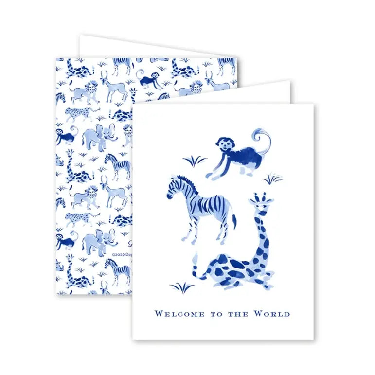 Blue Safari Welcome