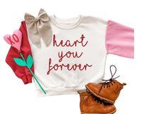 Heart You | Girls Valentines Day Sweatshirt