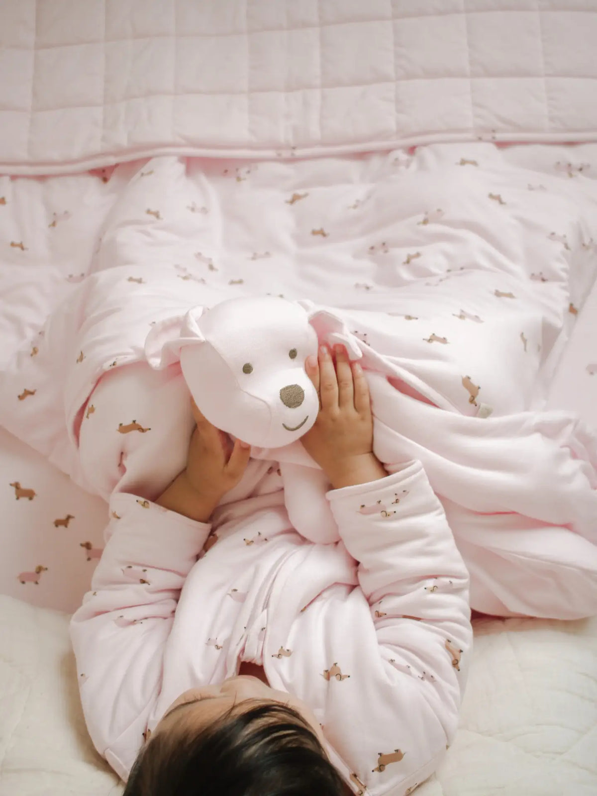 Cloud Blanket || Girl Dog | Mini