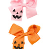 Jack-O-Lantern Pumpkin Bow