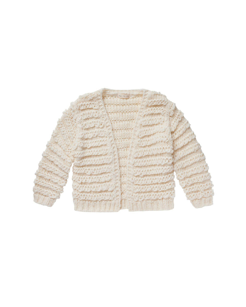 Fringe Cardigan - Natural