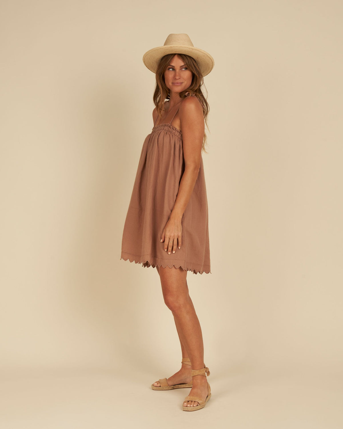 Sahara Mini Dress | Clay