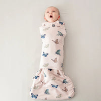 Sleep Bag Swaddler || Blush Butterfly 1.0