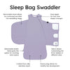 Sleep Bag Swaddler - Taro | XS