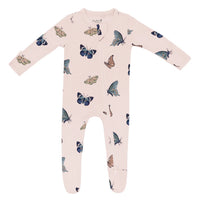Zippered Footie | Butterfly