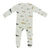 Zippered Footie - Fishing
