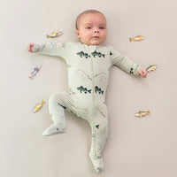 Zippered Footie | Fishing