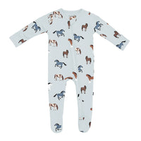 Zippered Footie | Horse