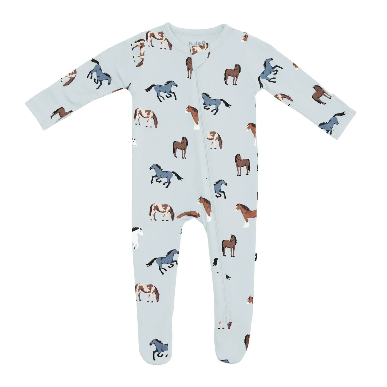 Zippered Footie | Horse