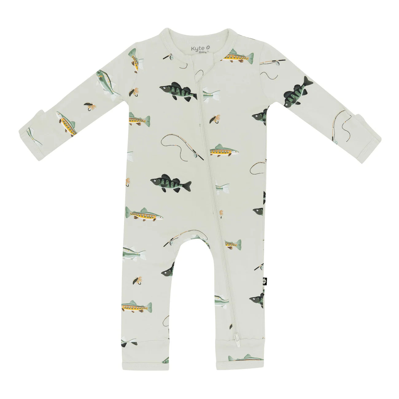 Zipper Romper - Fishing