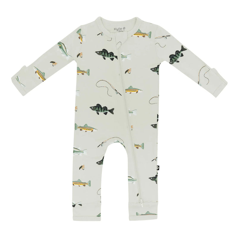 Zipper Romper - Fishing