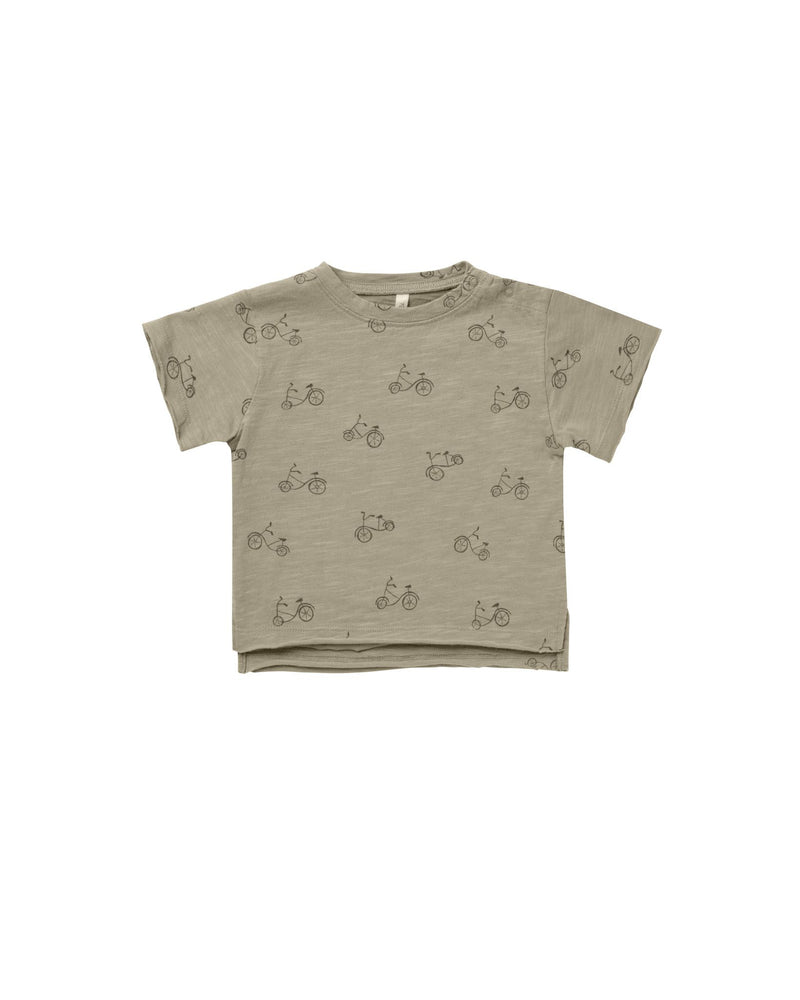 Raw Edge Tee - Bikes