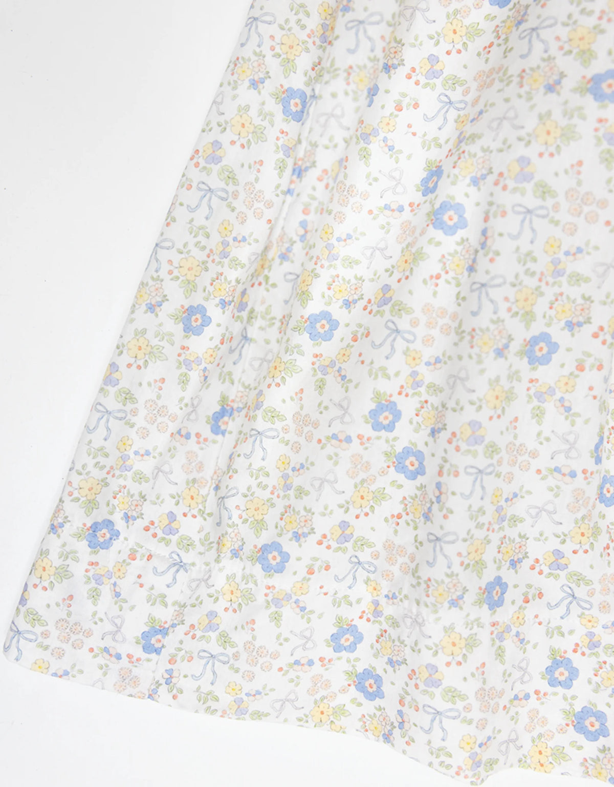 Ashley Blue/Yellow Floral Smocked Dress