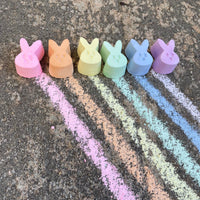 Duckie's Fluffle Sidewalk Chalk - Orange