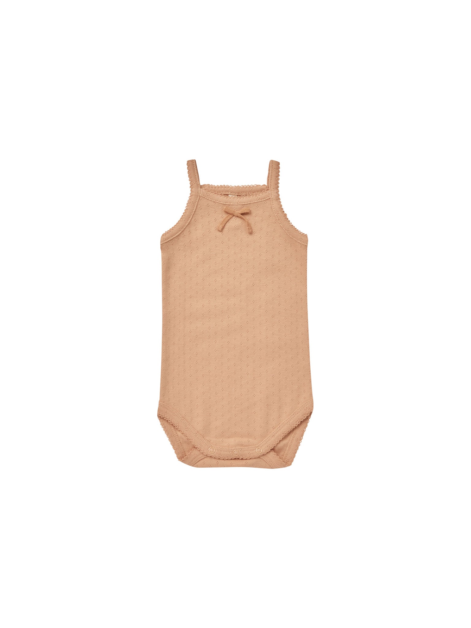 Pointelle Tank Bodysuit | Melon