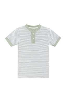Sage/white Thin Stripe Blade Shirt