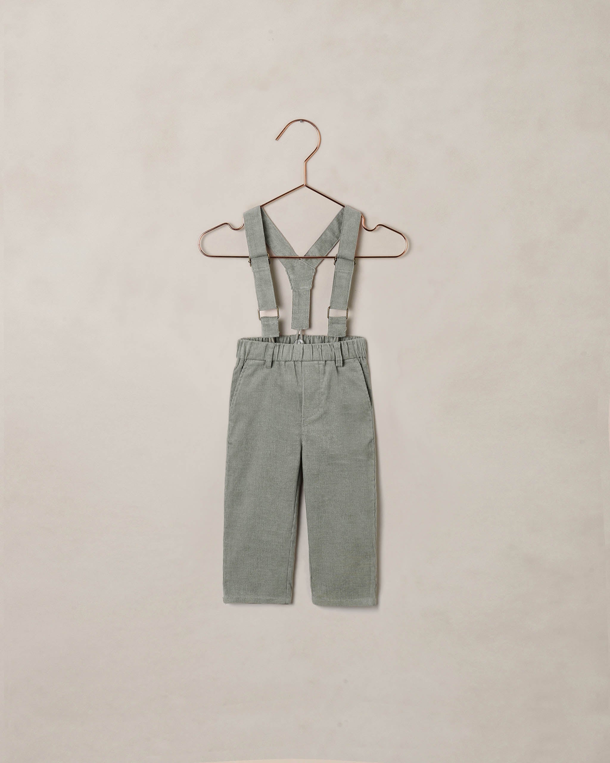 Suspender Pant || Eucalyptus