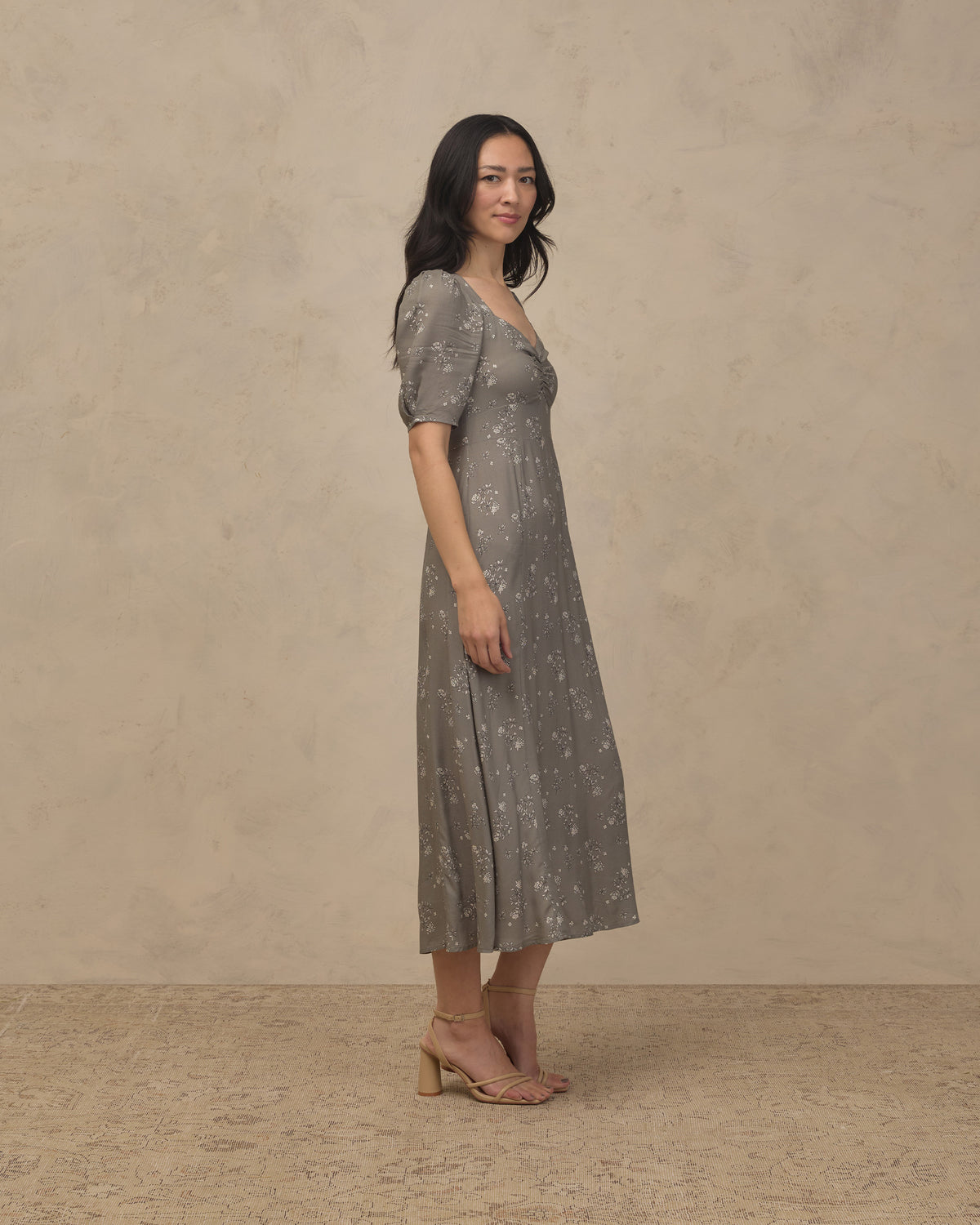 Women's Violet Dress||  Eucalyptus French Floral
