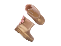 Mini Melissa Welly Bloomy Baby | Pearlish Brown/Pink