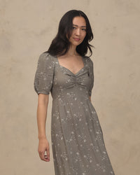 Women's Violet Dress||  Eucalyptus French Floral