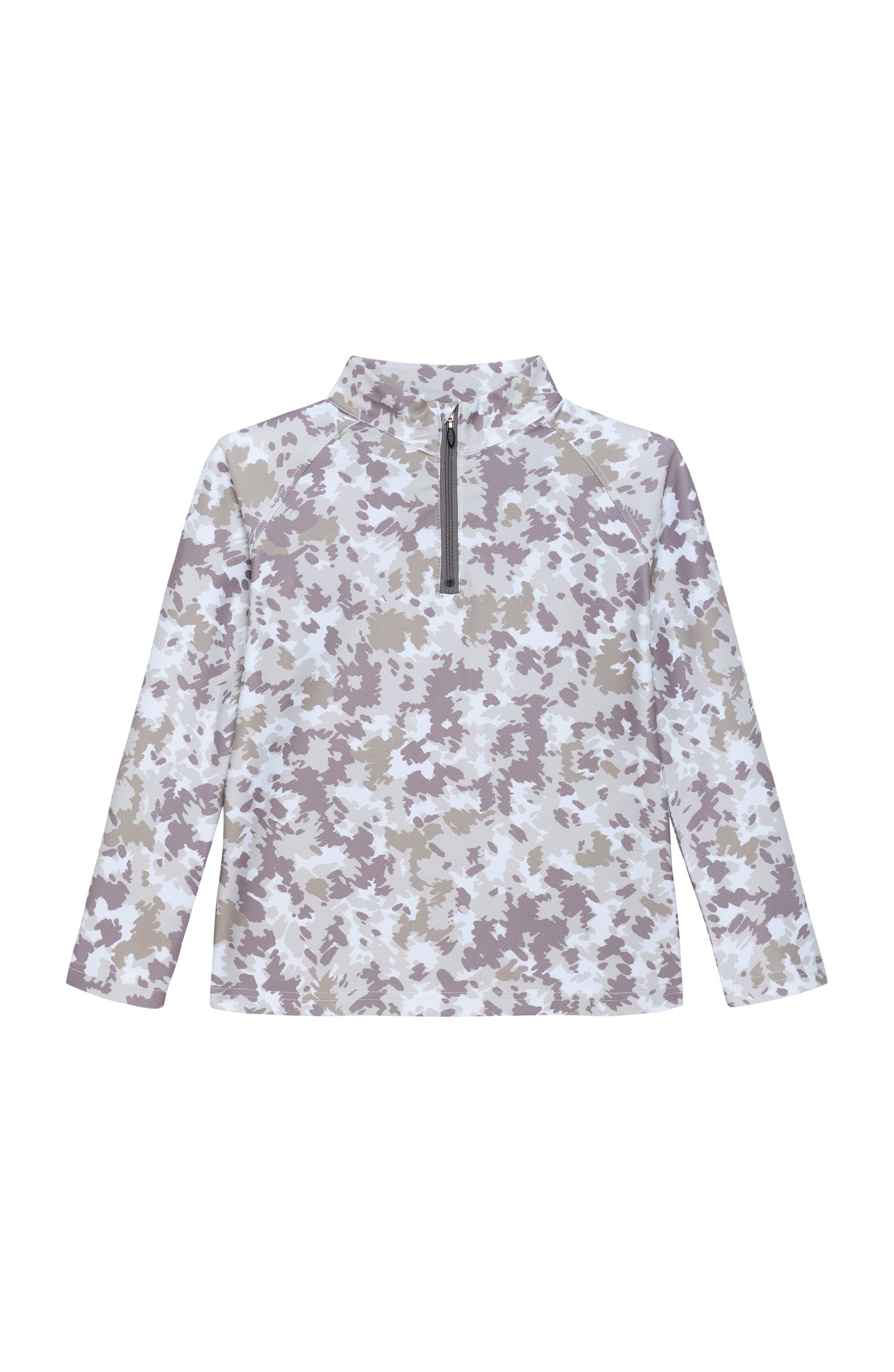 Camo Retro Half-zip